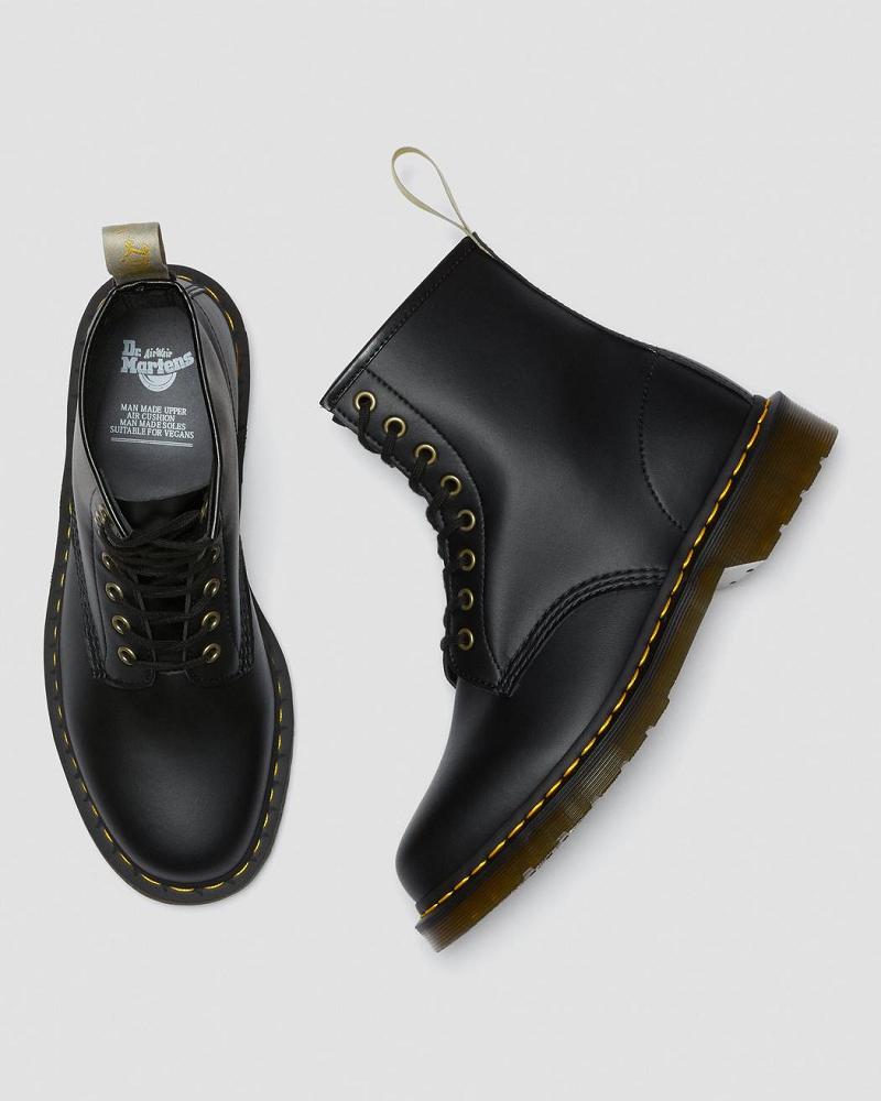 Men's Dr Martens Vegan 1460 Felix Lace Up Boots Black | AU 544GSO